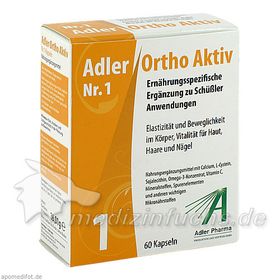 ADLER ORTHO AKTIV Kapseln Nr.1, 60 ST – PZN 6121785 из Германии