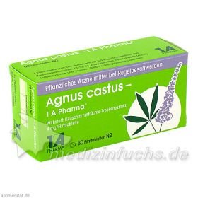 Agnus castus - 1 A Pharma, 60 ST – PZN 6320303 из Германии
