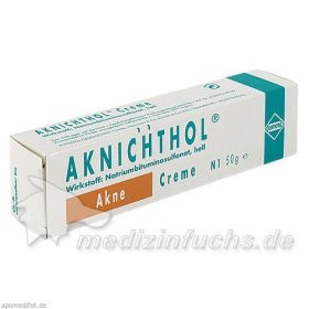 AKNICHTHOL CREME, 50 G – PZN 6331117 из Германии