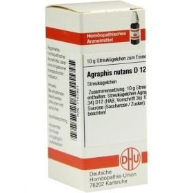 AGRAPHIS NUTANS D12, 10 G – PZN 7157851 из Германии