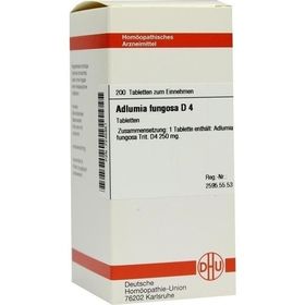 ADLUMIA FUNGOSA D 4, 200 ST – PZN 7245851 из Германии