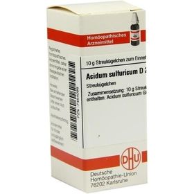 ACIDUM SULFURICUM D200, 10 G – PZN 7454098 из Германии