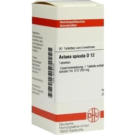 ACTAEA SPICATA D12, 80 ST – PZN 8479120 из Германии