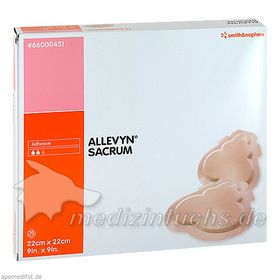 Allevyn Sacrum groß, 10 ST – PZN 8891607 из Германии