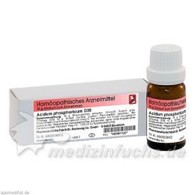 Acidum phosphoricum D30, 10 G – PZN 907102 из Германии