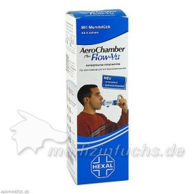 AeroChamber HEXAL mit Mundstück für Erw. u. Kinder, 1 ST – PZN 9374073 из Германии