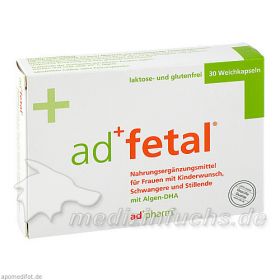 adfetal, 30 ST – PZN 9638537 из Германии
