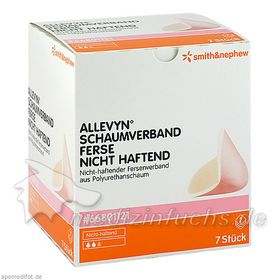 ALLEVYN Schaumverband Ferse Nicht Haftend, 7 ST – PZN 9686648 из Германии