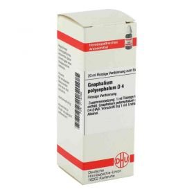 Gnaphalium Polyceph. D 4 Dilution (20 ml) – PZN 2116793 из Германии