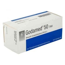 Godamed 50mg ASS TAH (100 stk) – PZN 3641076 из Германии