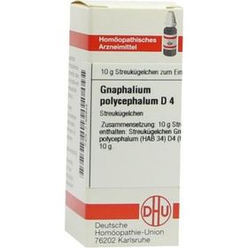 Gnaphalium Polyceph. D 4 Globuli (10 g) – PZN 7168932 из Германии