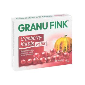Granu Fink Cranberry-kürbis Plus Tabletten (60 stk) – PZN 10020357 из Германии