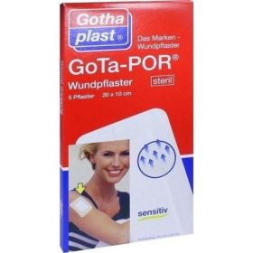 GoTa-POR Wundpflaster steril 200x100mm, 5 ST – PZN 10124909 из Германии