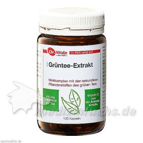 Grüntee-Extrakt Dr. Wolz, 120 ST – PZN 10251938 из Германии