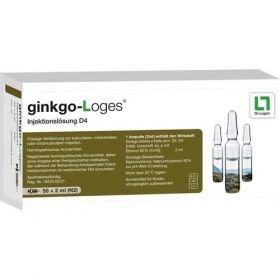 ginkgo-loges Injektionslösung D4, 50X2 ML – PZN 10729268 из Германии