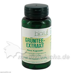 Grüntee Extrakt Bios Kapseln, 100 ST – PZN 1104799 из Германии