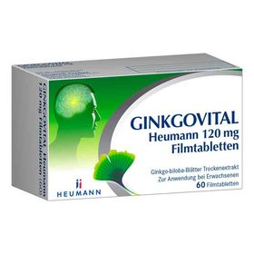 GINKGOVITAL Heumann 120mg (60 stk) – PZN 11526231 из Германии