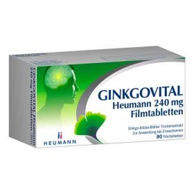 GINKGOVITAL Heumann 240mg (80 stk) – PZN 11526277 из Германии