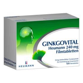 GINKGOVITAL Heumann 240mg (120 stk) – PZN 11526283 из Германии