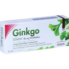 Ginkgo STADA 80MG FTA, 30 ST – PZN 11538843 из Германии