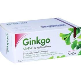 Ginkgo STADA 80MG FTA, 120 ST – PZN 11538872 из Германии