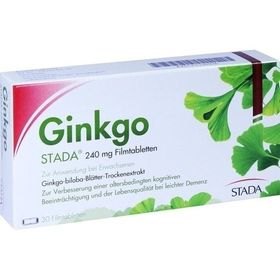 Ginkgo STADA 240MG FTA, 30 ST – PZN 11538926 из Германии