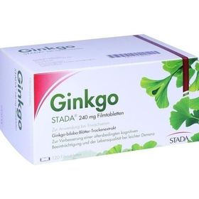 Ginkgo STADA 240MG FTA, 120 ST – PZN 11538949 из Германии