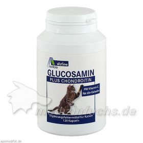 Glucosamin+Chondroitin Kapseln für Katzen, 120 ST – PZN 12362872 из Германии