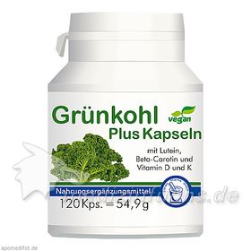 Grünkohl Plus Kapseln, 120 ST – PZN 12564185 из Германии