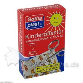 Gothaplast Kinderpflaster 1mx6cm, 1 ST – PZN 1264698 из Германии