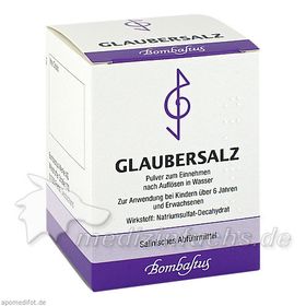 Glaubersalz (Natriumsulfat), 100 G – PZN 1351954 из Германии