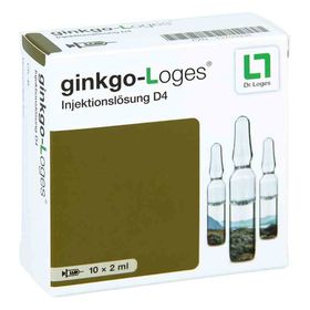 Ginkgo-loges Injektionslösung D 4 Ampullen (10X2 ml) – PZN 13703938 из Германии