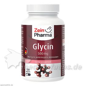 Glycin 500 mg in veg. HPMC Kapseln Zein Pharma, 120 ST – PZN 13817607 из Германии