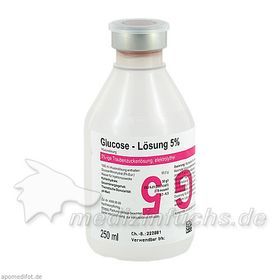 GLUCOSE 5% SERAG Plastik, 250 ML – PZN 1433735 из Германии
