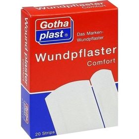 Gothaplast Wundpflaster Comfort Strips in 2 Größen, 20 ST – PZN 1589762 из Германии