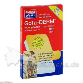Gotha-Derm Hydrokolloides Wundpflaster 10cmx5cm, 10 ST – PZN 176360 из Германии