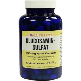 Glucosaminsulfat Kapseln 250mg, 180 ST – PZN 1887583 из Германии