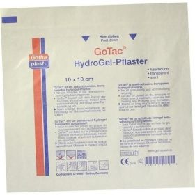 GoTac L Hydrogelpflaster 10cmx10cm Steril, 1 ST – PZN 1990370 из Германии