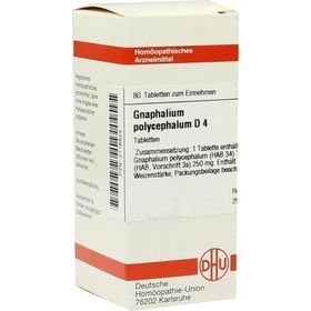 GNAPHALIUM POLYC D 4, 80 ST – PZN 2116824 из Германии