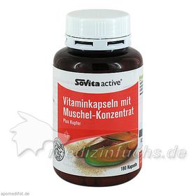 GRÜNLIPP-MUSCHEL-KONZENTRAT, 180 ST – PZN 229607 из Германии