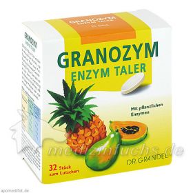 GRANOZYM ENZYM-TALER GRANDEL, 32 ST – PZN 2683055 из Германии