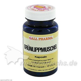 Grünlippmuschel GPH, 60 ST – PZN 2841330 из Германии