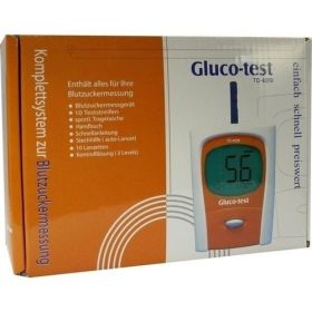 Gluco-test Starterset in mmol/l (orange), 1 ST – PZN 2951797 из Германии