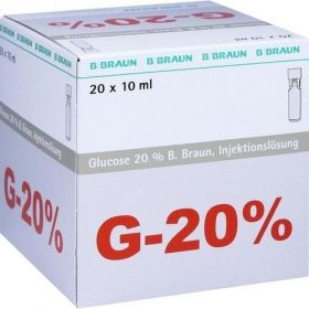 Glucose 20% Braun Mini-Plasco connect, 20X10 ML – PZN 3158931 из Германии