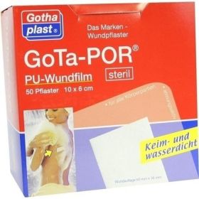 GoTa-POR PU Wundfilm 10x6cm steril, 50 ST – PZN 3182504 из Германии