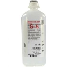 Glucose 5% B.Braun Ecoflac plus, 500 ML – PZN 3705273 из Германии