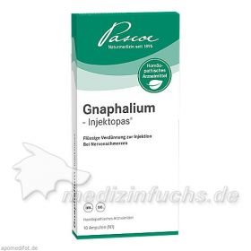 GNAPHALIUM INJEKTOPAS SL Ampullen, 10X2 ML – PZN 3897284 из Германии