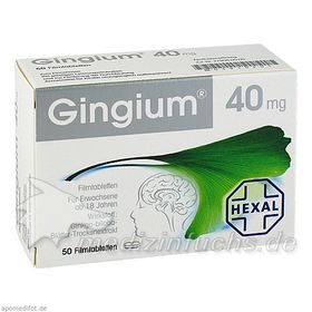 GINGIUM, 50 ST – PZN 3910205 из Германии