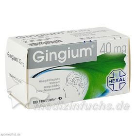 GINGIUM Filmtabletten, 100 ST – PZN 3910211 из Германии