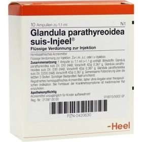 GLANDULA PAR SUIS INJ O, 10 ST – PZN 420630 из Германии